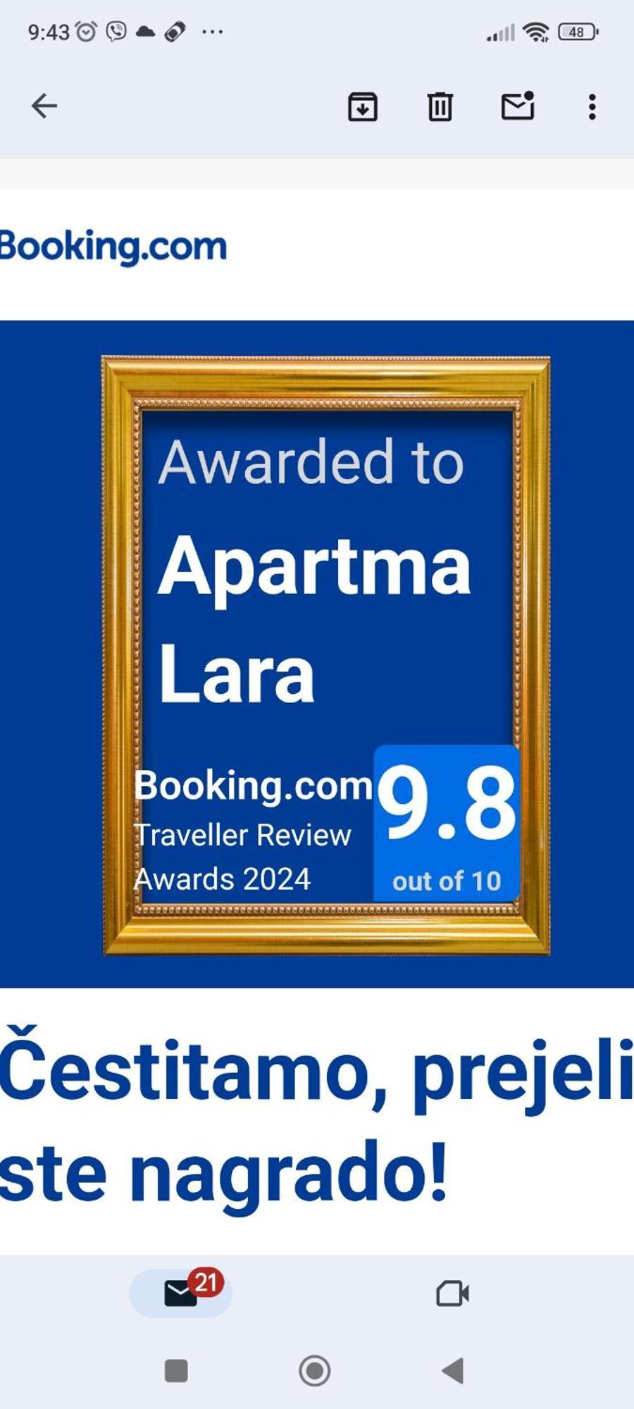 Apartma Lara Bled Buitenkant foto